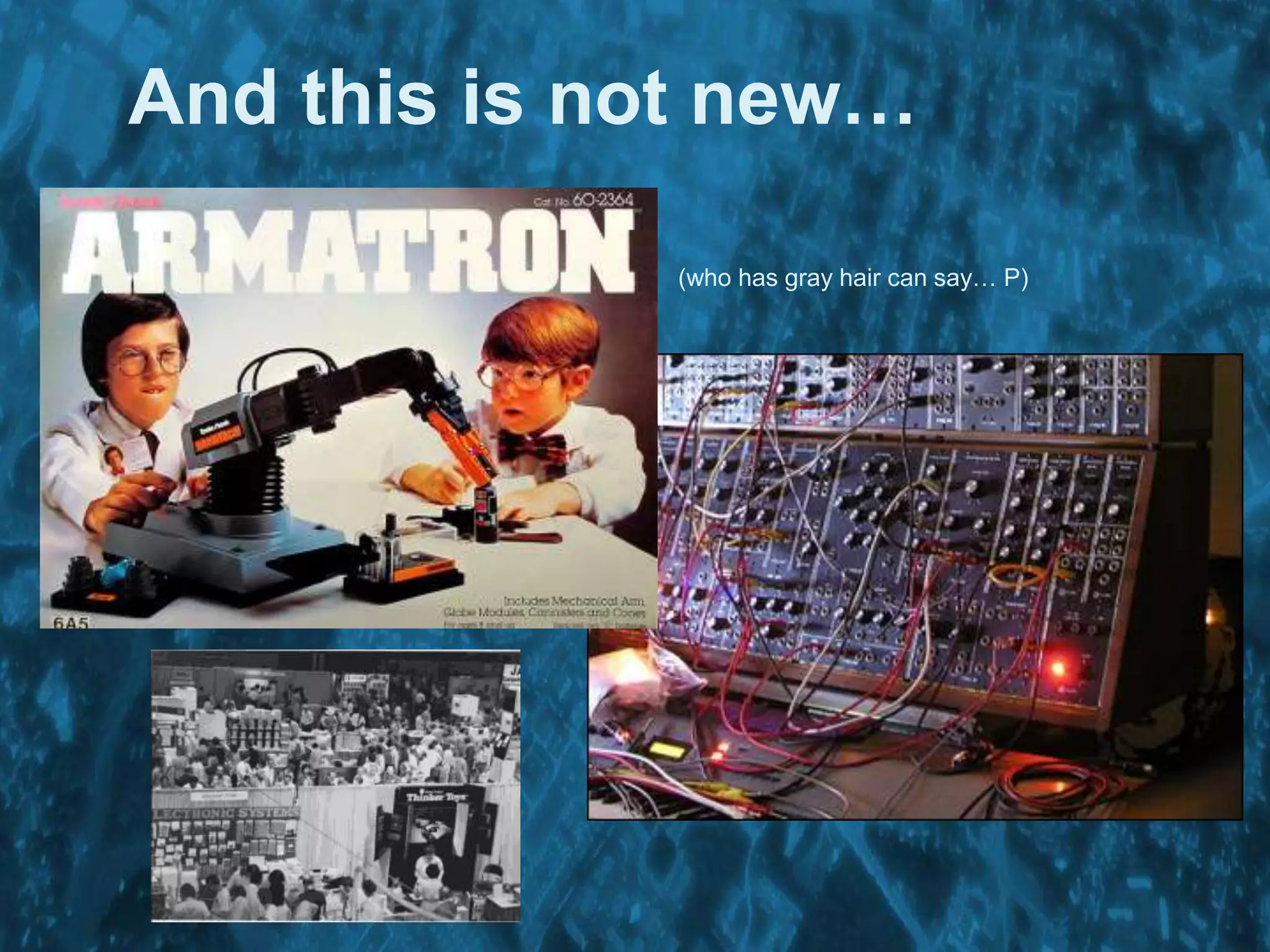 And this is not new…
(who has gray hair can say… P)
 