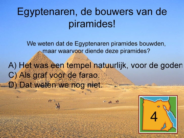 Interactieve Powerpoint Het Oude Egypte