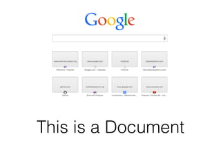 This is a Document
 