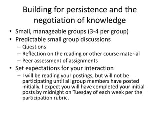 Quick Feedback=Motivated Online Learners