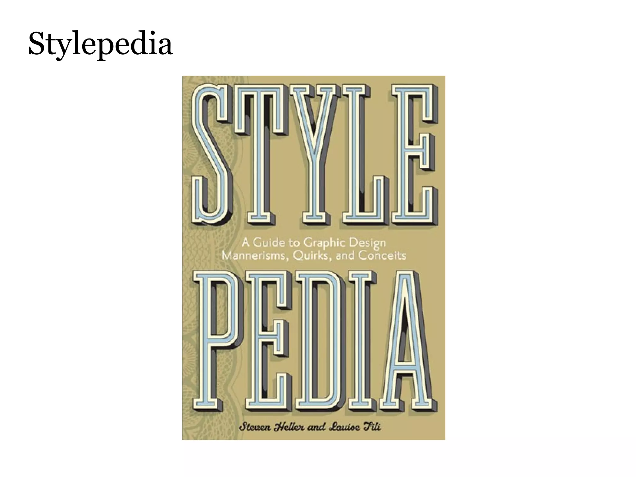 Stylepedia 