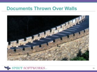 Documents Thrown Over Walls  