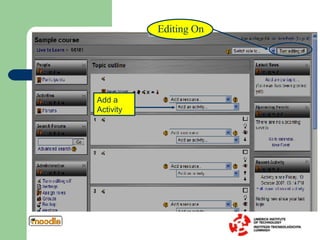 Editing On Add a Activity 