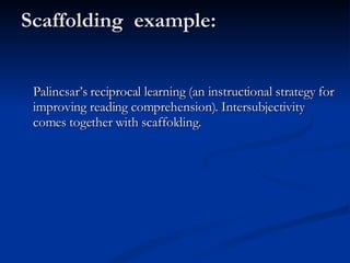 Vygotsky s Theory of Cognitive Development PPT