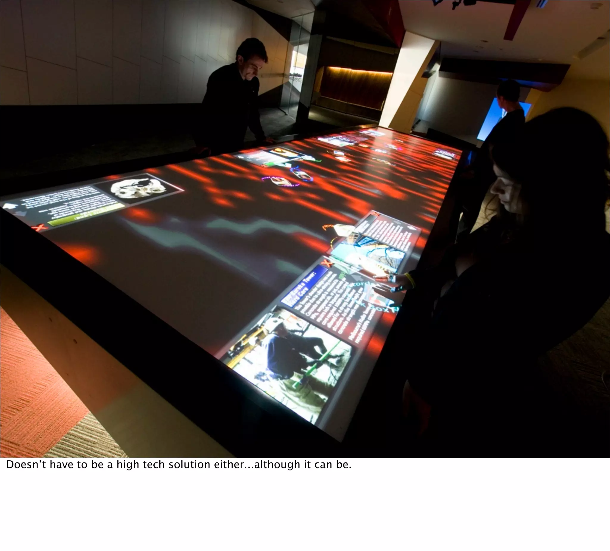 Interaction as a Material