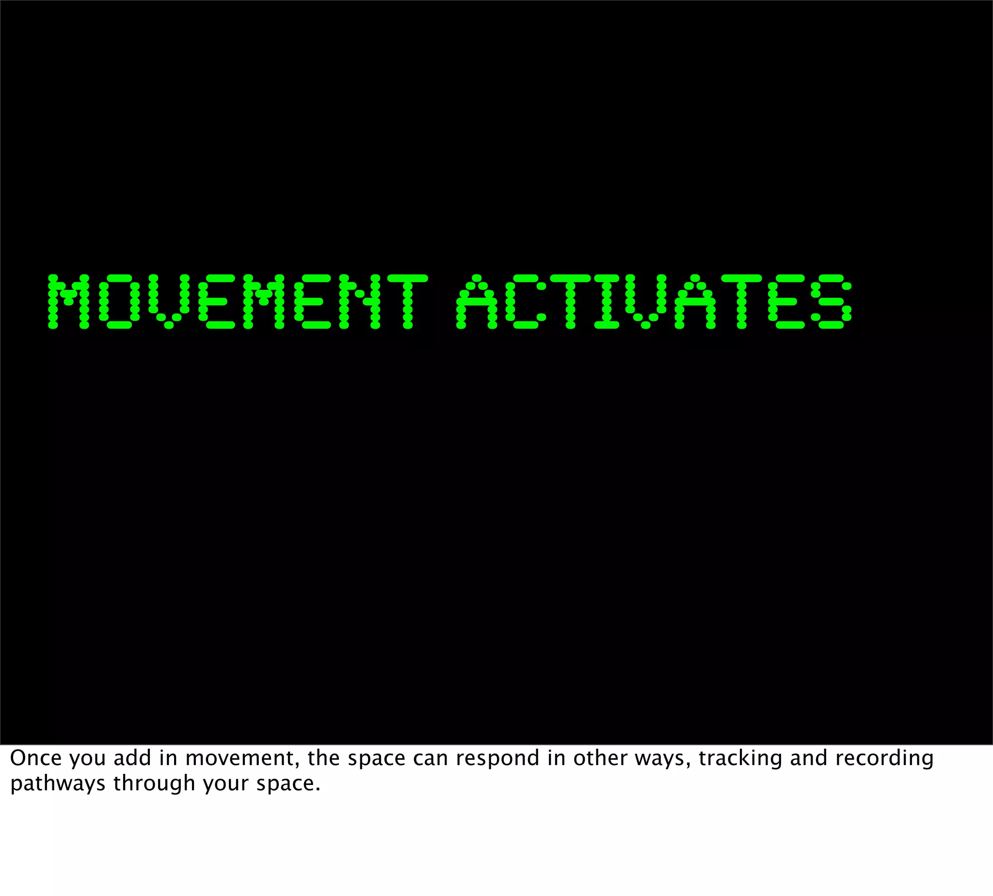 Interaction as a Material