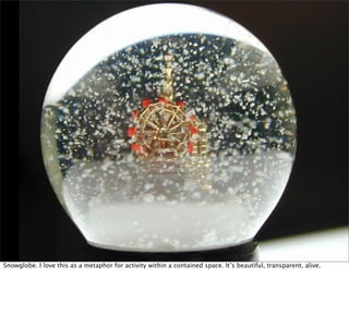 Interaction as a Material