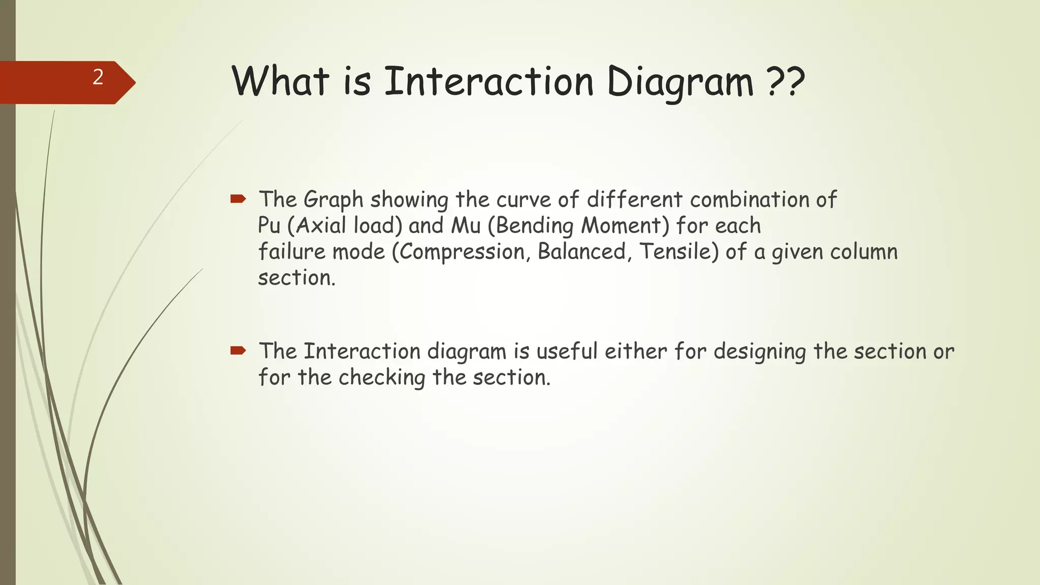 Column Interaction Diagram construction | PPTX | Civil Engineering ...
