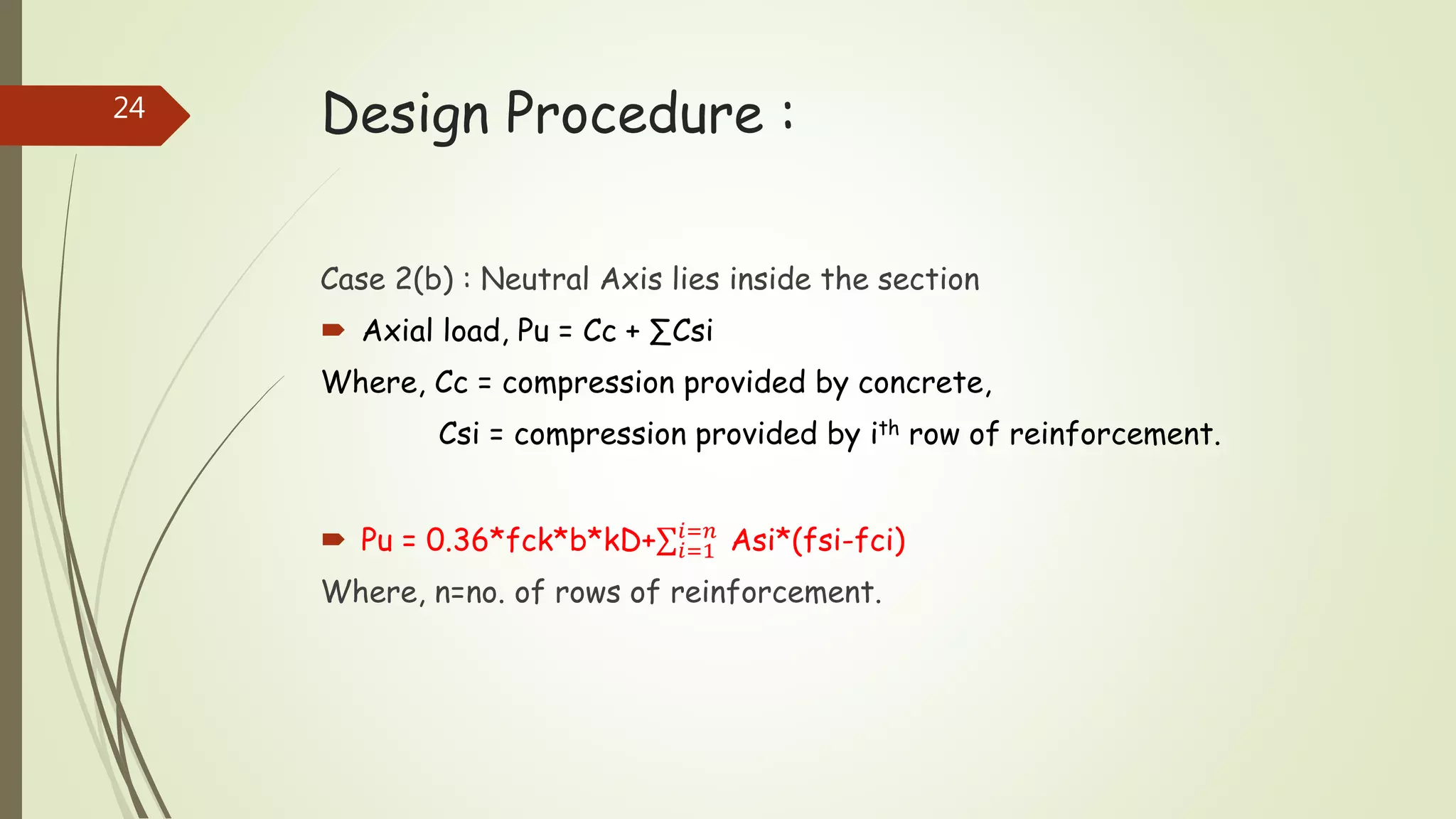 Column Interaction Diagram construction | PPTX | Civil Engineering ...