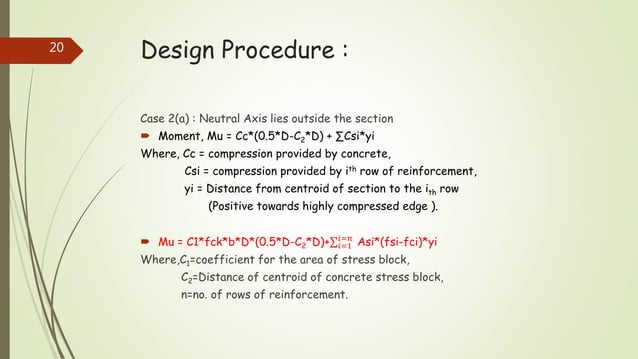 Column Interaction Diagram construction | PPTX | Civil Engineering ...