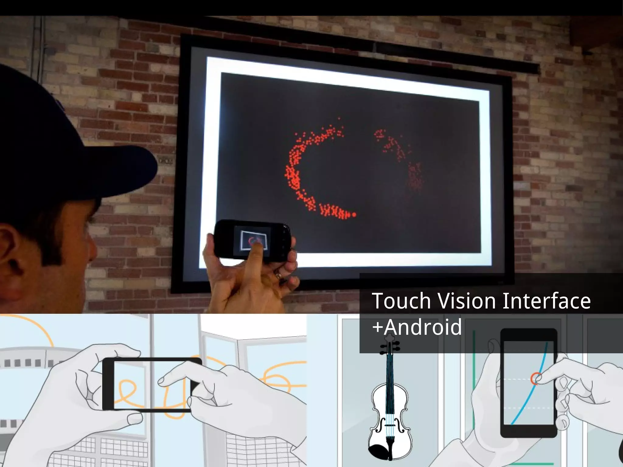 Touch Vision Interface +Android 