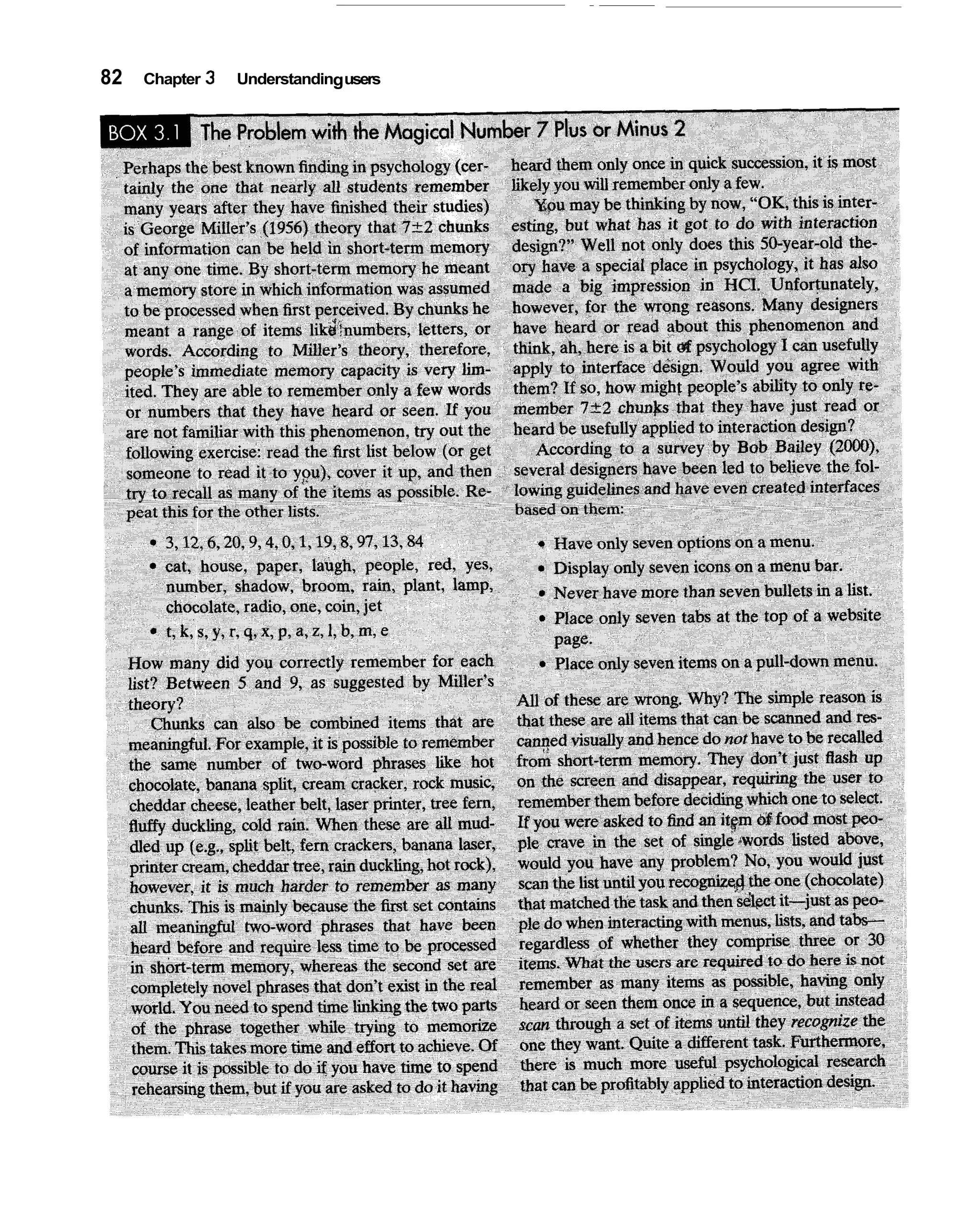 --




82   Chapter   3   Understanding users
 