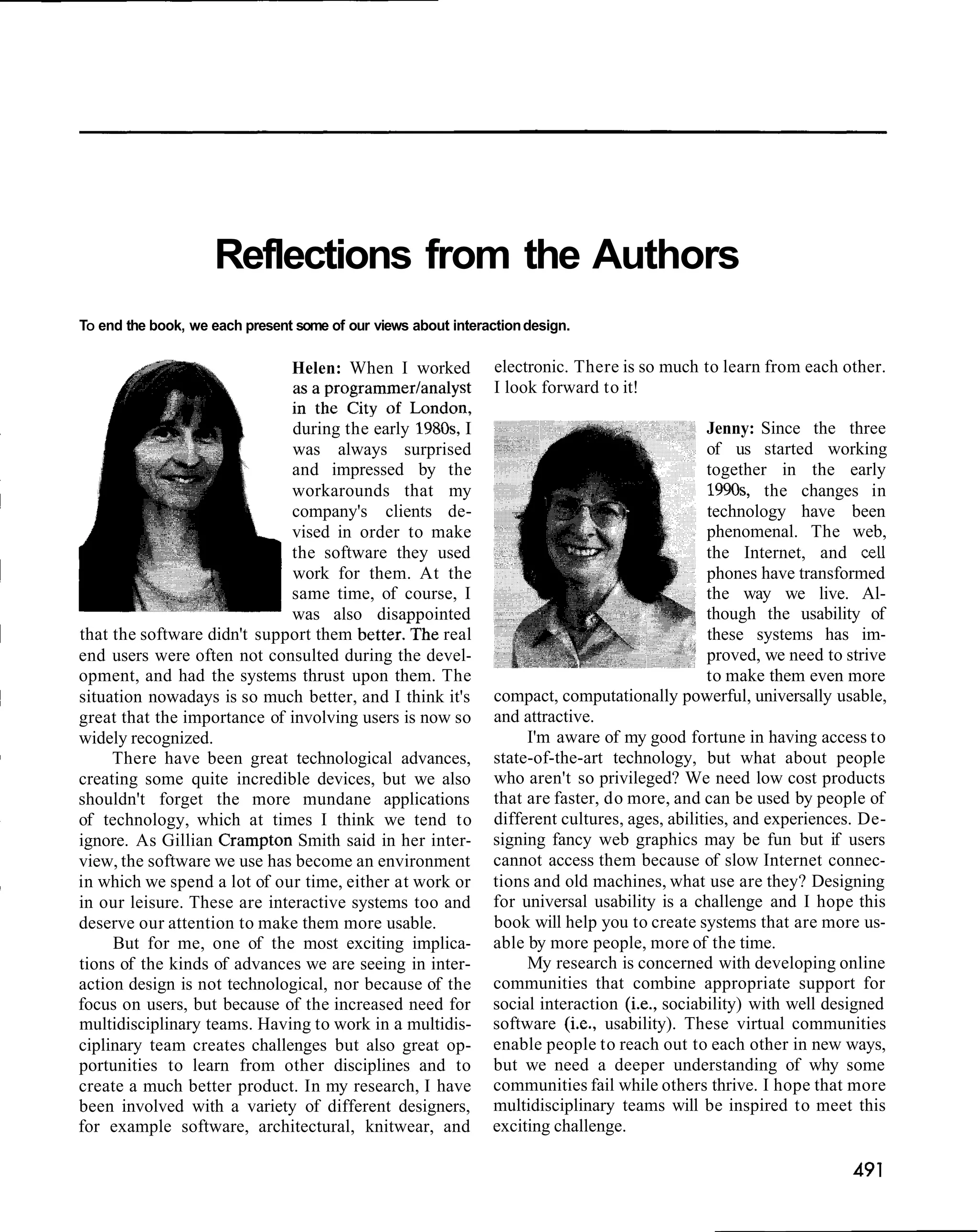 Interaction design beyond human computer interaction