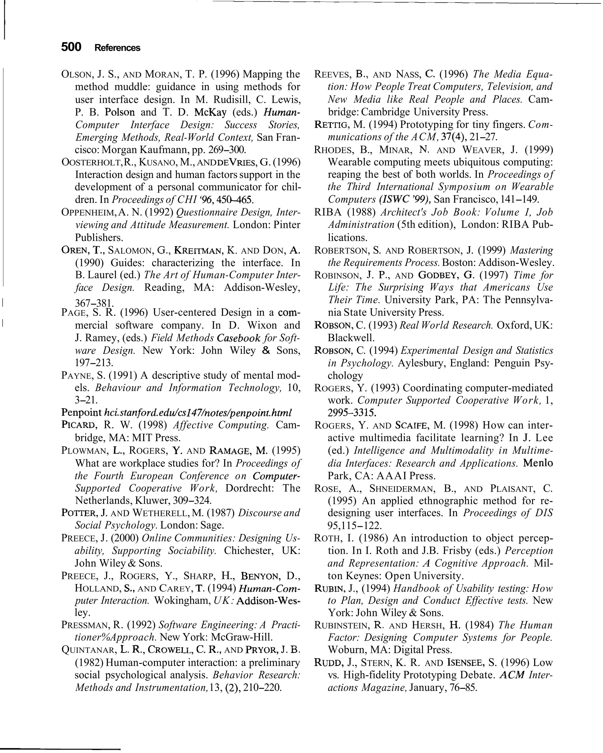 Interaction design beyond human computer interaction