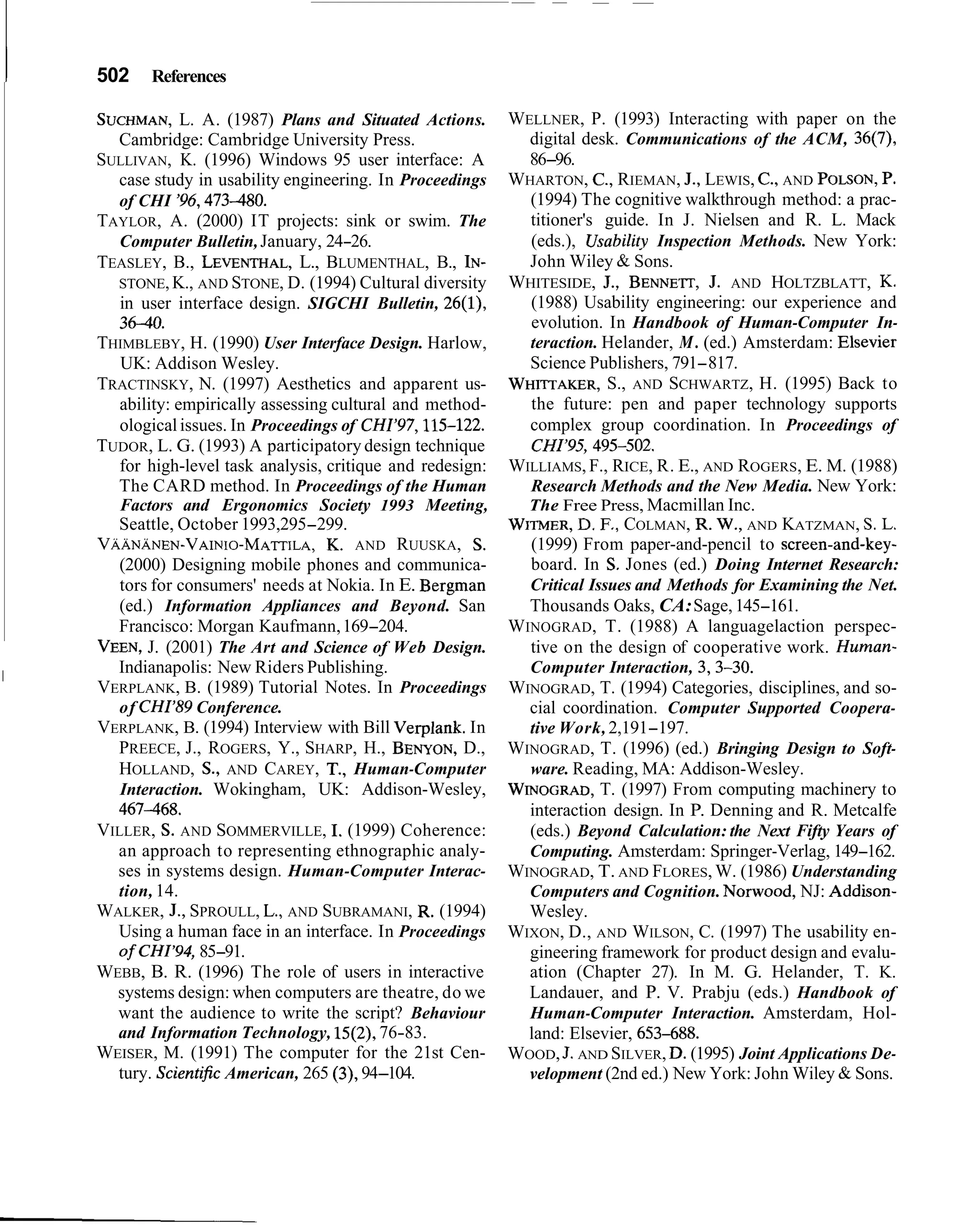 Interaction design beyond human computer interaction