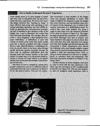 8.3 Conceptual design: moving from requirements to first design   251
 