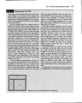 8.4 Physicaldesign: getting concrete 273
 