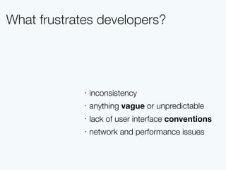 The Interaction Design Of APIs