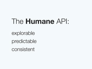 The Interaction Design Of APIs