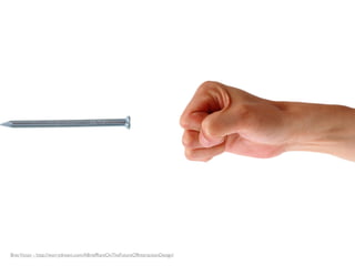 BretVictor - http://worrydream.com/ABriefRantOnTheFutureOfInteractionDesign/
 