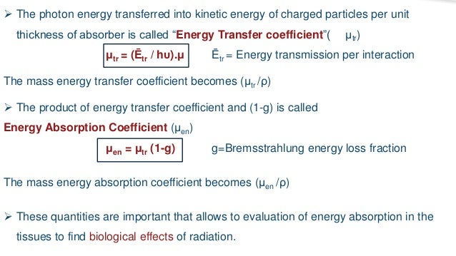 Interaction Of Radiation With Matter