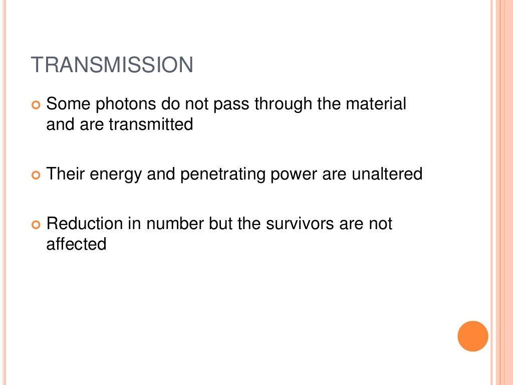 Interaction of xrays and gamma rays with matter ii