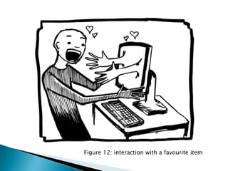 Figure 12: interaction with a favourite item
 