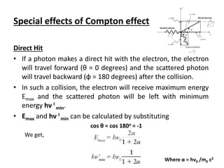 INTERACTION OF IONIZING RADIATION WITH MATTER | PPTX