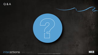 #NICEi2015
Copyright © Capgemini 2015. All Rights Reserved
Q & A
 