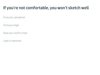 What is a sketch (and what is not)?
 