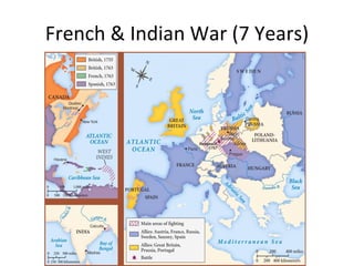 French & Indian War (7 Years) 
