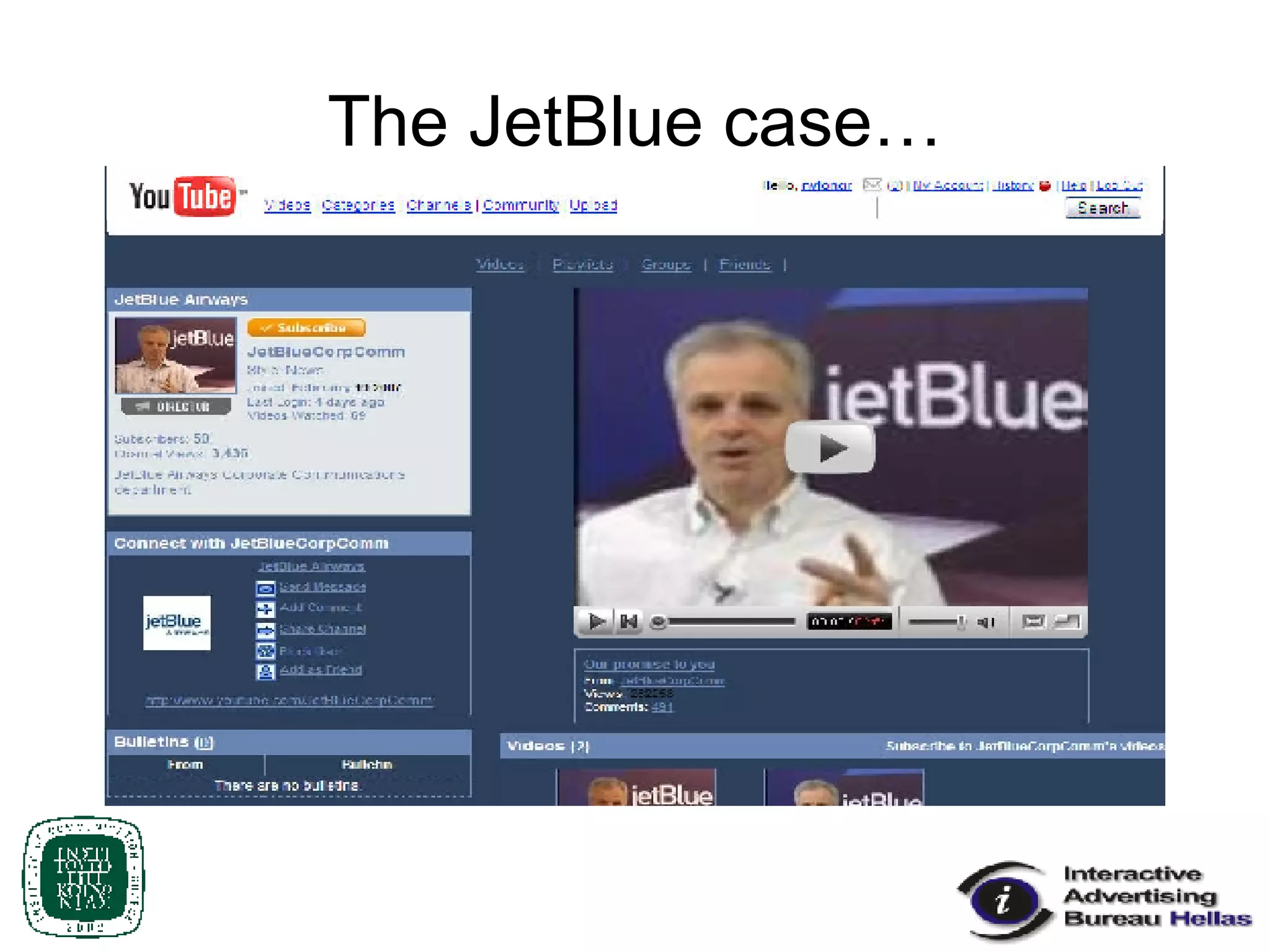 The JetBlue case… 