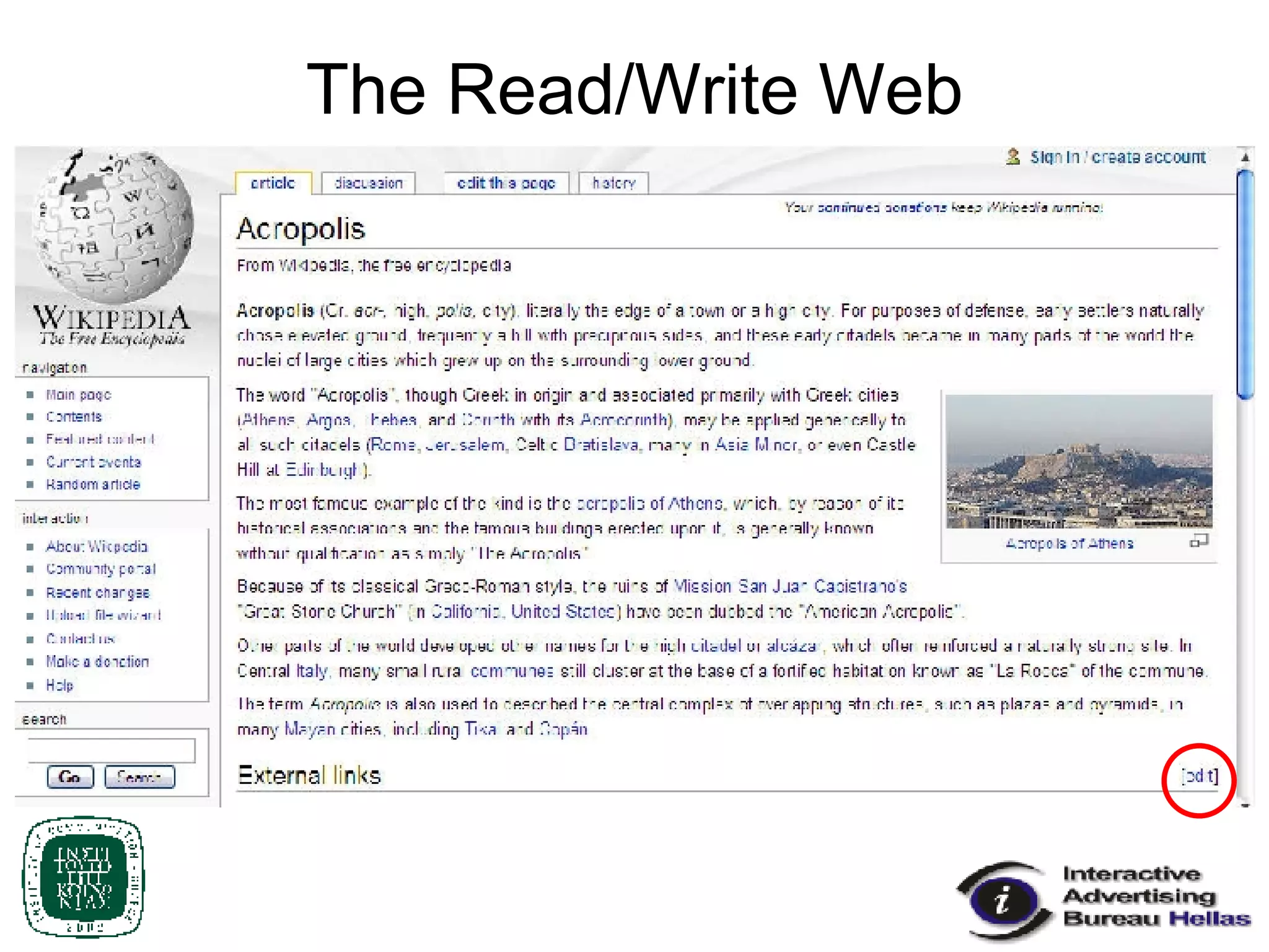 The Read/Write Web 
