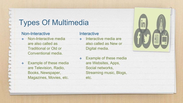 Interactive multimedia and its Type | PPTX