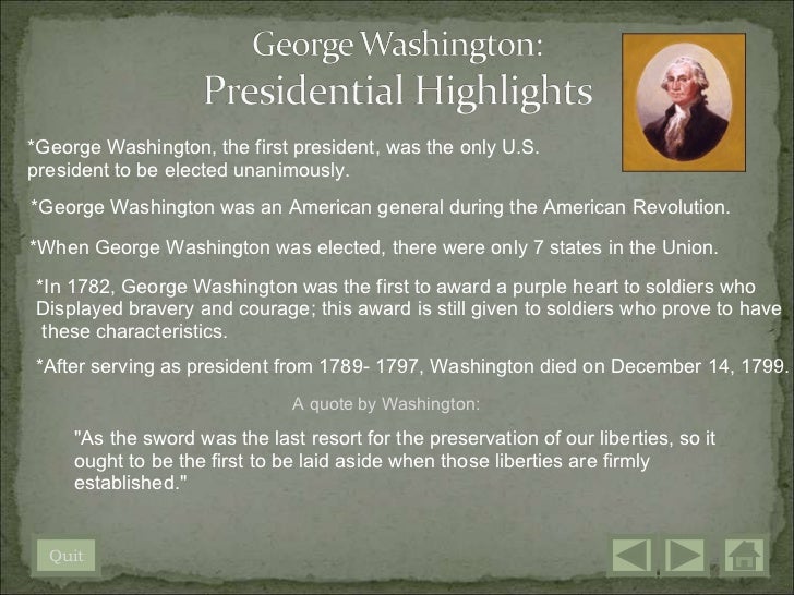 the first five presidents of the united states first 5 presidents