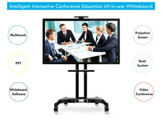 Multitouch
PPT
Whiteboard
Software
Projection
Screen
Dual
System
Video
Conference
Intelligent Interactive Conference Education All-in-one Whiteboard
 