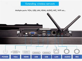 Interactive All in One LCD + Whiteboard (Smartboard) - ThinkSMART | PDF