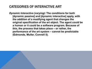 Interactive Art | PPTX