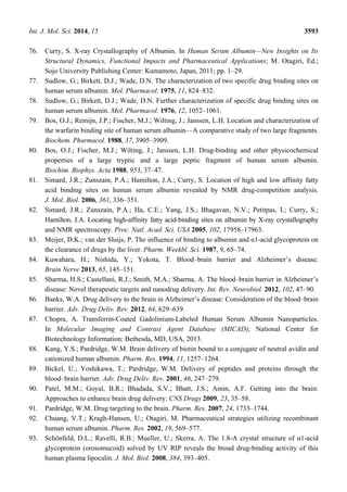 Interactive association of drugs binding to human | PDF