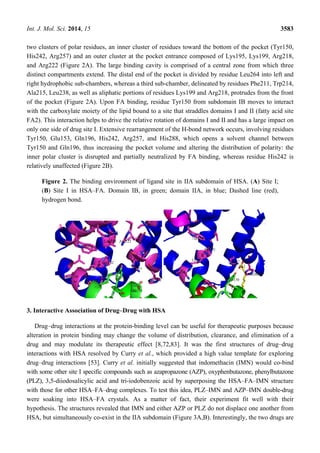 Interactive association of drugs binding to human | PDF