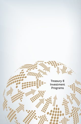 Investment
               Treasury &

               Programs
 Treasury &

Investment

 Programs

 
