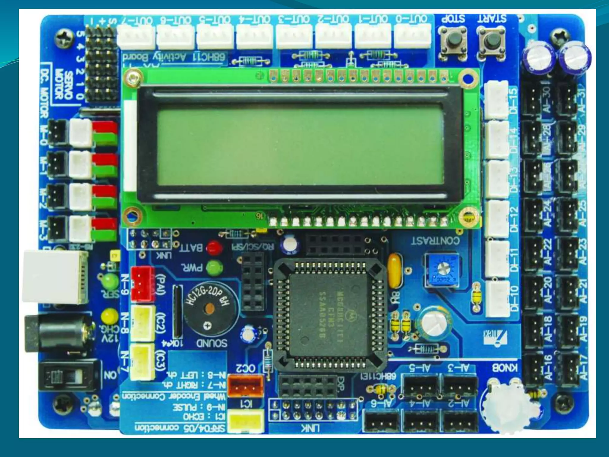 Interactive C Robot with AX-11 Board | PPTX