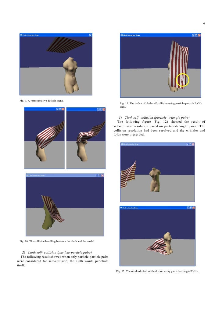 Interactive Cloth Simulation