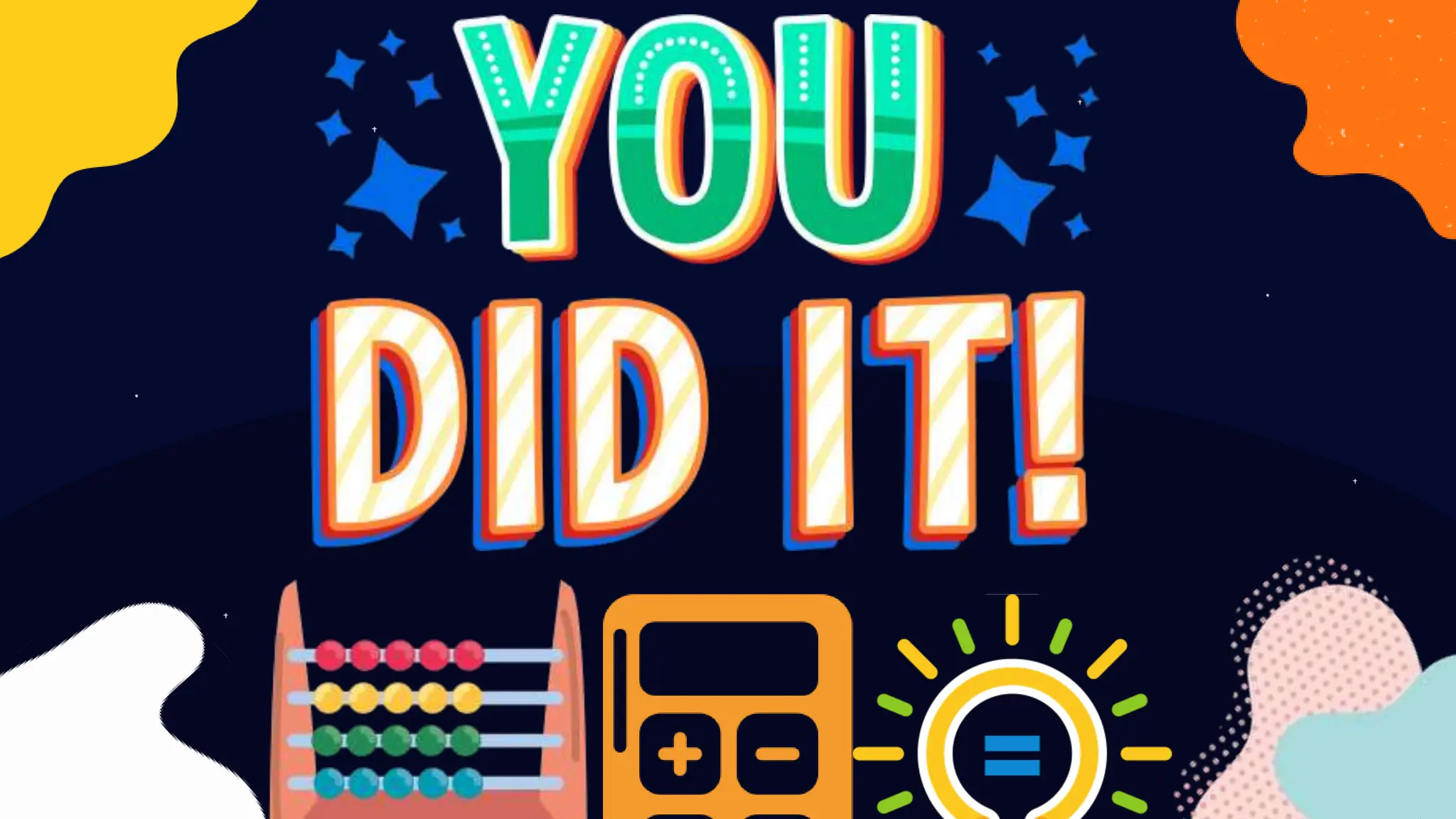 Interactive Colorful Mathematics Quiz Power Point Presentation Template.pptx