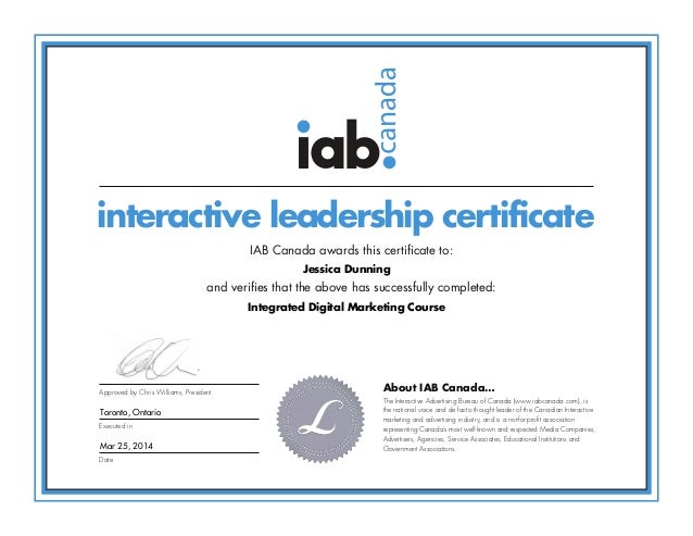 Digital Marketing Certificate Canada interactive digital marketing course 17578 Digital Marketing Certificate Canada interactive digital marketing course 17578