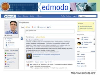 Edmodo
http://www.edmodo.com/
 