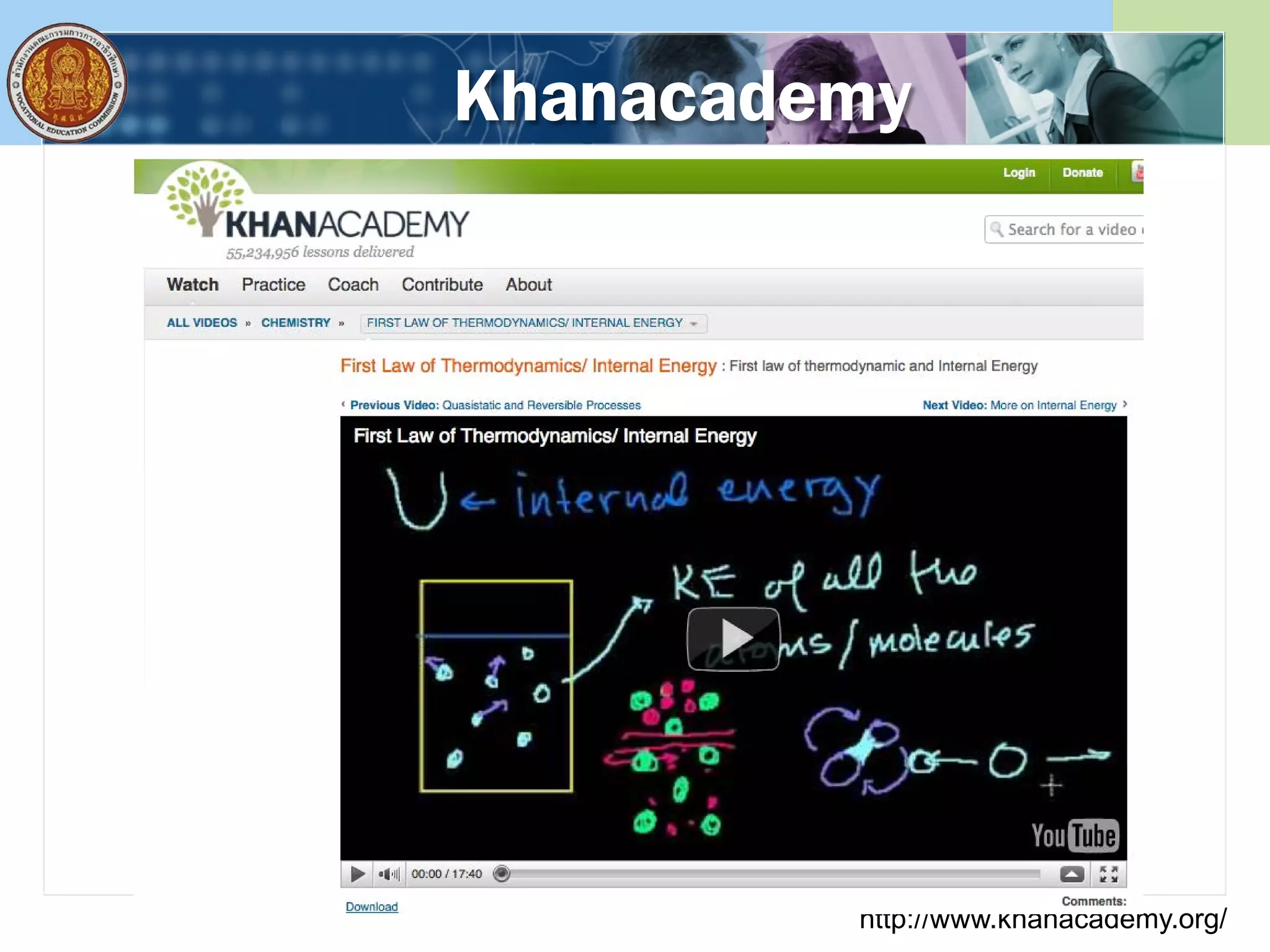 Khanacademy
http://www.khanacademy.org/
 
