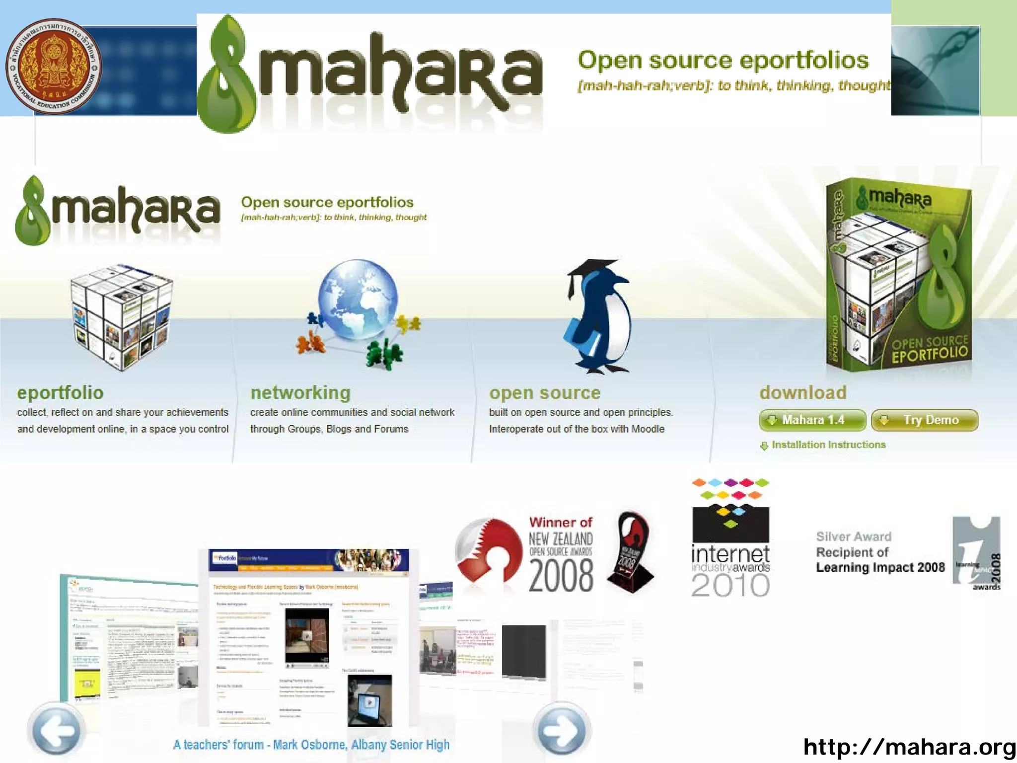 http://mahara.org
 