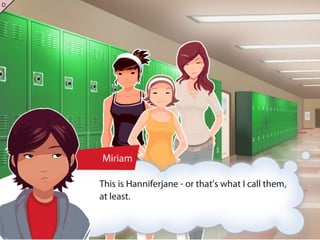 USER TESTING APPROACHES
Partnered play-testing
Rationale:
•  If users are shy or may not give researchers an honest answer
they often work better if working with a previously known party
such as a friend, family member or care-giver
•  Gives researcher more time to circulate and observe. Can listen
to tapes or read transcripts later to get quantitative data
•  Can provide insight into how a product will function socially –
which aspects inspire connection & conversation & which are
better as a solo experience

5

 