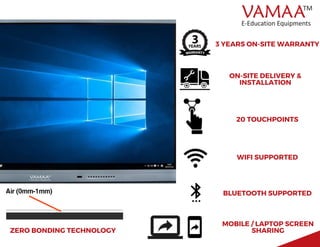 INTERACTIVE FLAT PANELS | VAMAA | PDF